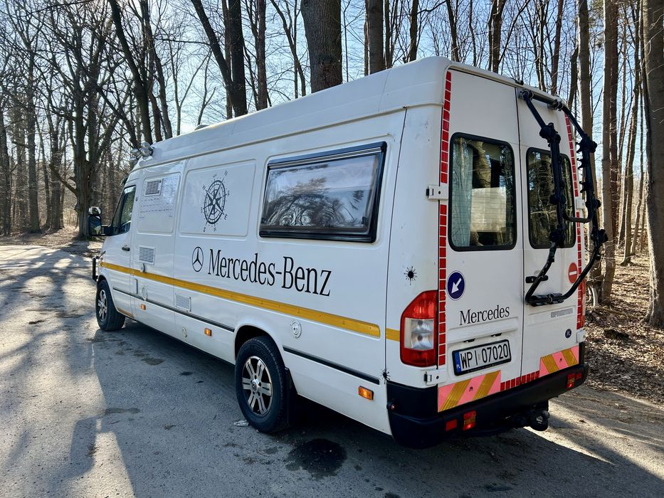 Sprzedam mercedesa sprinter kamper bus 2,9 super stan