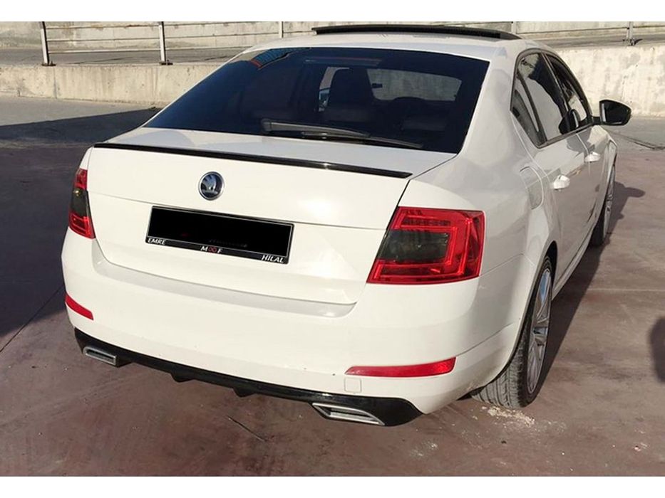 Skoda Octavia III A7 2013-2019 рр. Спойлер DPT V-7 (Під фарбування)
