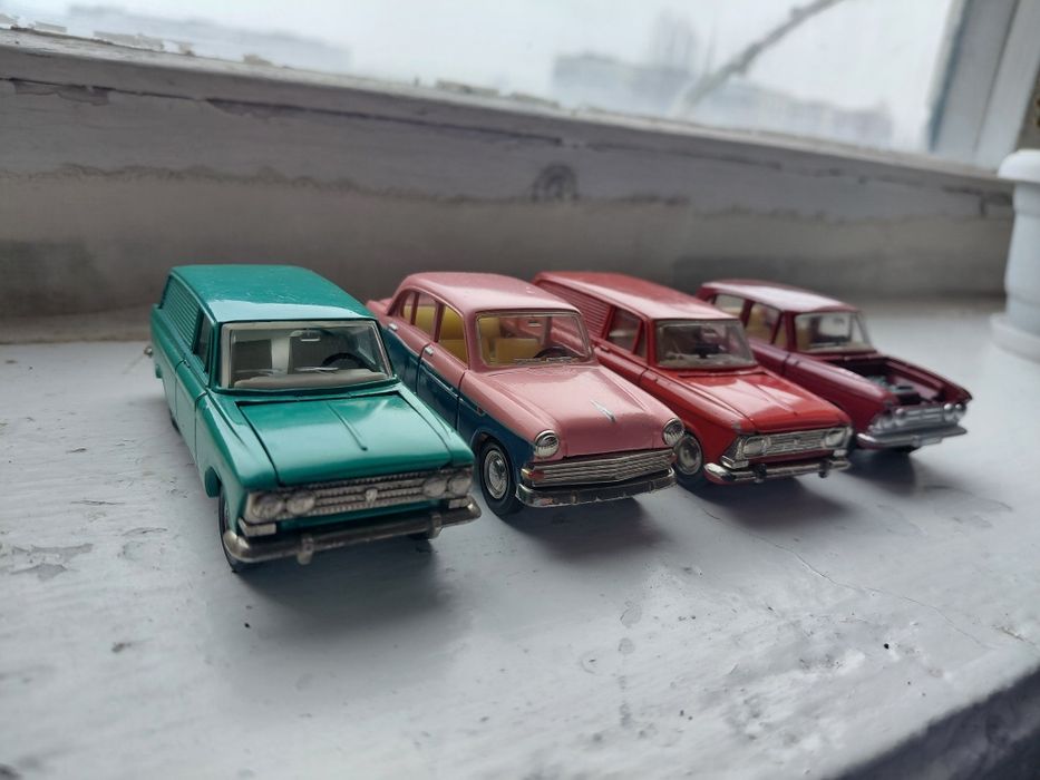 Модели ссср марки москвич.