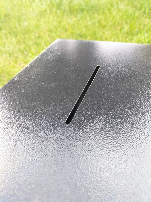 Cofre eletrónico + chave de segurança 23x17x17 - preto