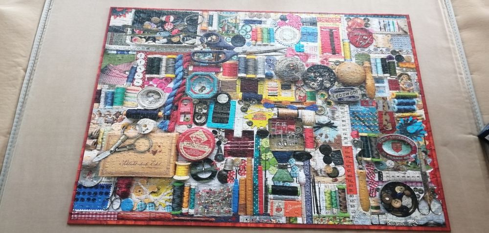 Puzzle Bluebird Wszystko do szycia 1000 kompletne