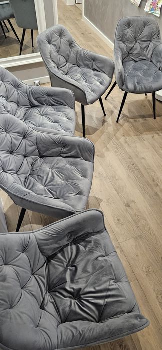 Krzesła tapicerowane  6 szt