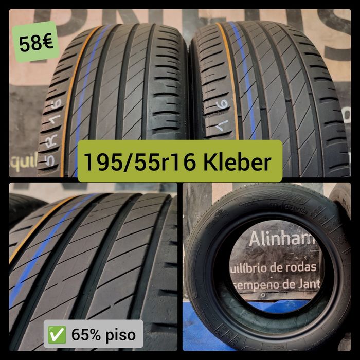 Pneus usados 185/55r16 195/55r16 195/60r16
