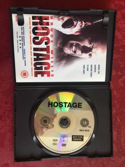 DVD Hostage com Bruce Willis