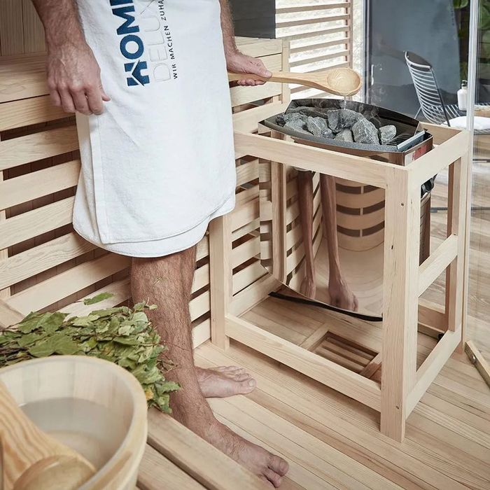 Sauna fińska HomeDeluxe 2-6 osobowa piec Harvia SUPER CENA!