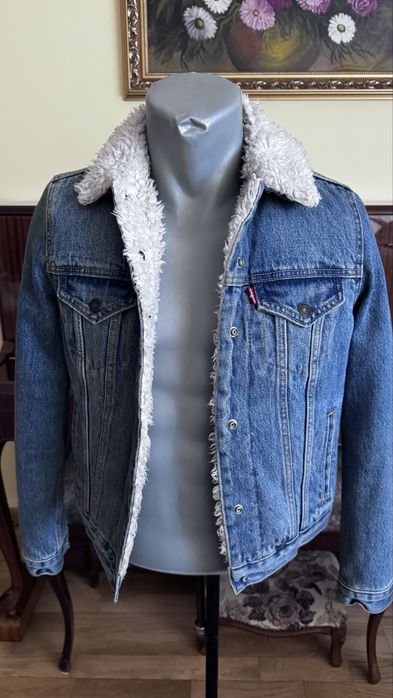 Kurtka Levis typu Sherpa