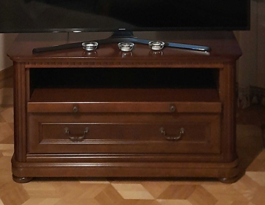 Szafka telewizyjna drewniana, meble bydgoskie, Firenze