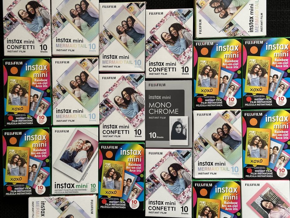 Instax mini film fujifilm картридж фотобумага плівка пленка кассеты