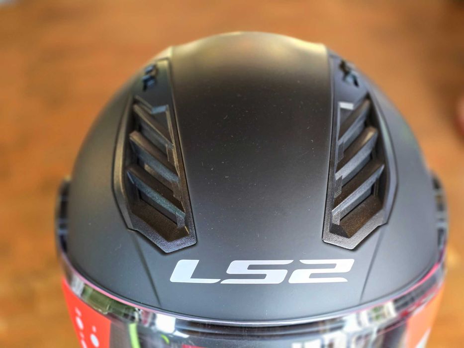 Kask otwarty na skuter choppera czarny mat ls2 airflow II