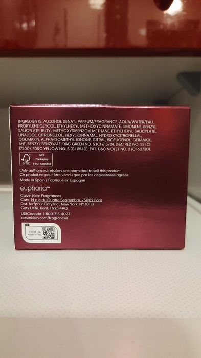 Woda perfumowana Calvin Klein Euphoria 30 ml
