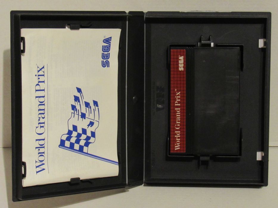 Complete Sega Master System World Grand Prix Game64738679918722123
