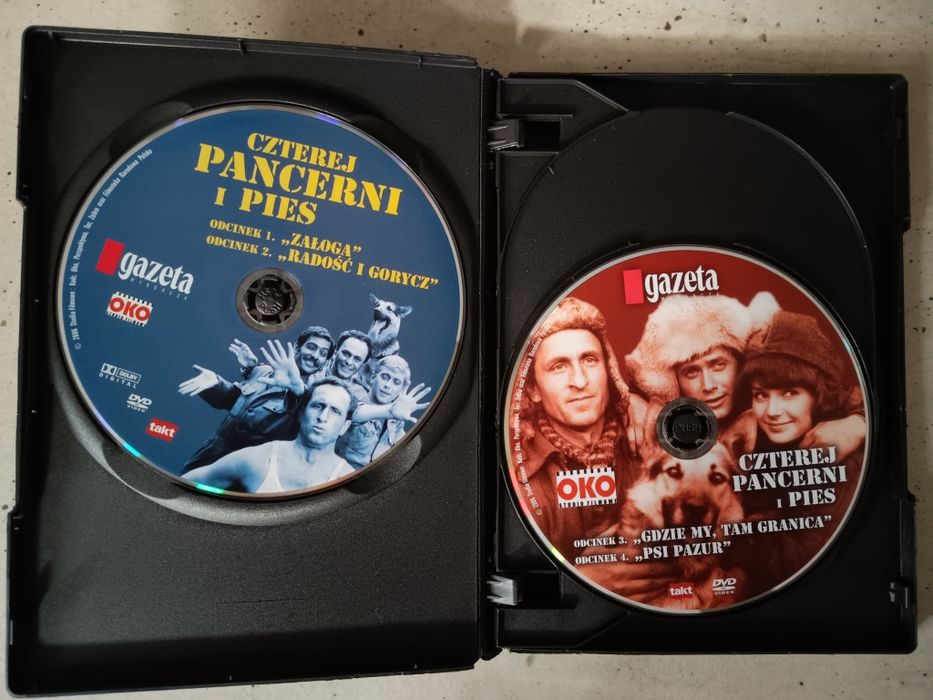 Serial na DVD Czterej pancerni i pies