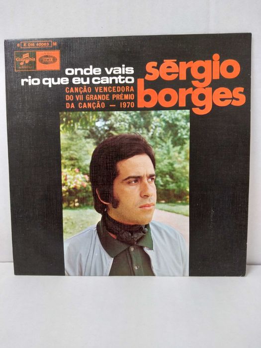 EP- SÉRGIO BORGES - Onde Vais Rio Que Eu Canto (1970)