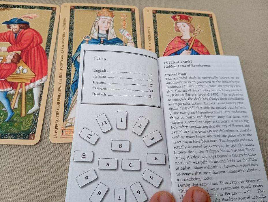 Tarot dourado Extensi