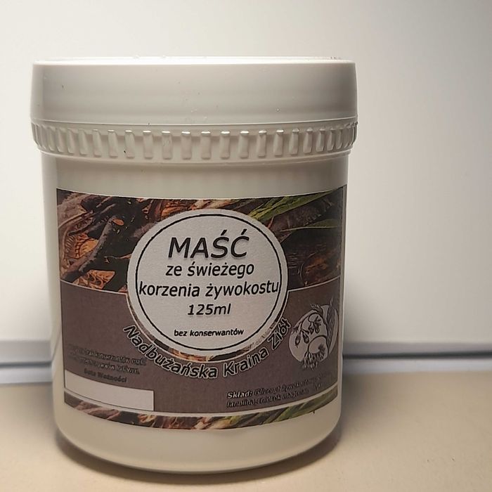 Maść ze świeżego korzenia żywokostu 125 ml