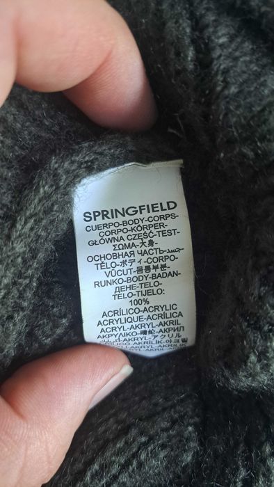 Gorro da Springfield - Mulher - Verde - Como novo!