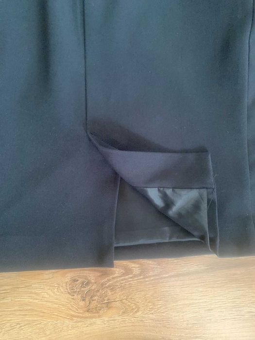 Sukienka Krótka Mała Czarna Mango Mini Elegancka r. L-XL / 40-42
