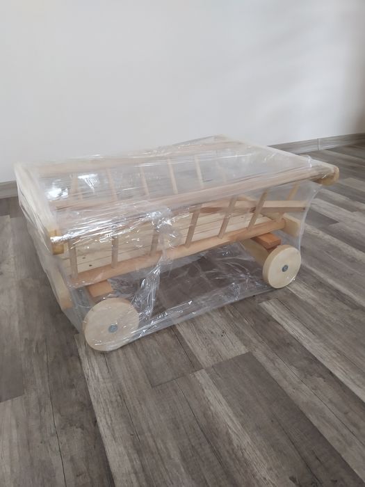 Drewniany wózek Zabawka!