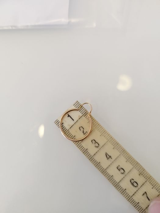 Argolas em ouro de 19,2kt