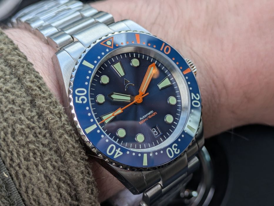 Zegarek Axios Ironclad 40mm szafir sw200 luma