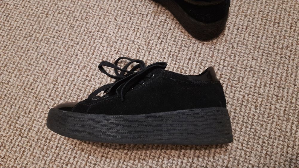 Туфлі жіночі замшові весна-осінь