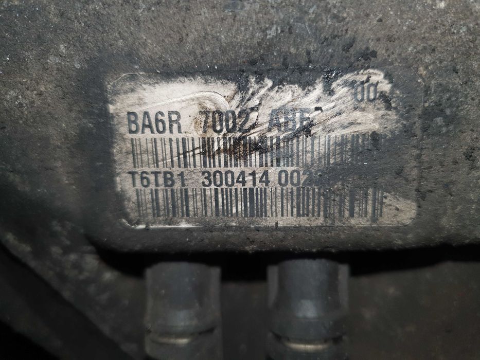 skrzynia biegów ford transit COURIER FIESTA MK7 1.5 TDCI BA6R-7002-ABF