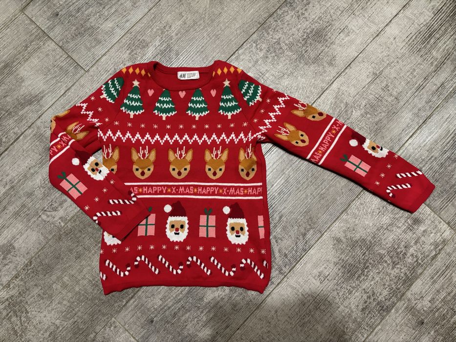 Светр новірічний дитячий свитер новогодний
