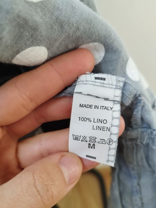 Sukienka damska włoska Ella moda 100% len