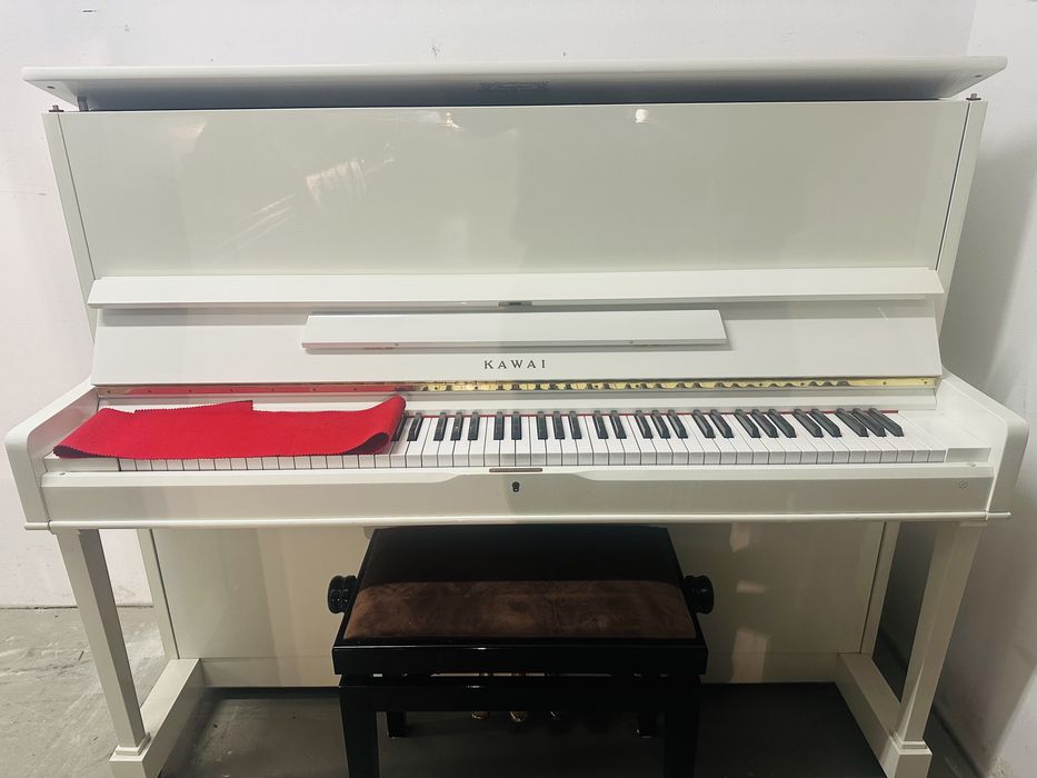 Pianino jak nowe  Kawai CS35N Biały Połysk Gwarancja Salonowa Faktura Stan Certyfikowany PianoDesign