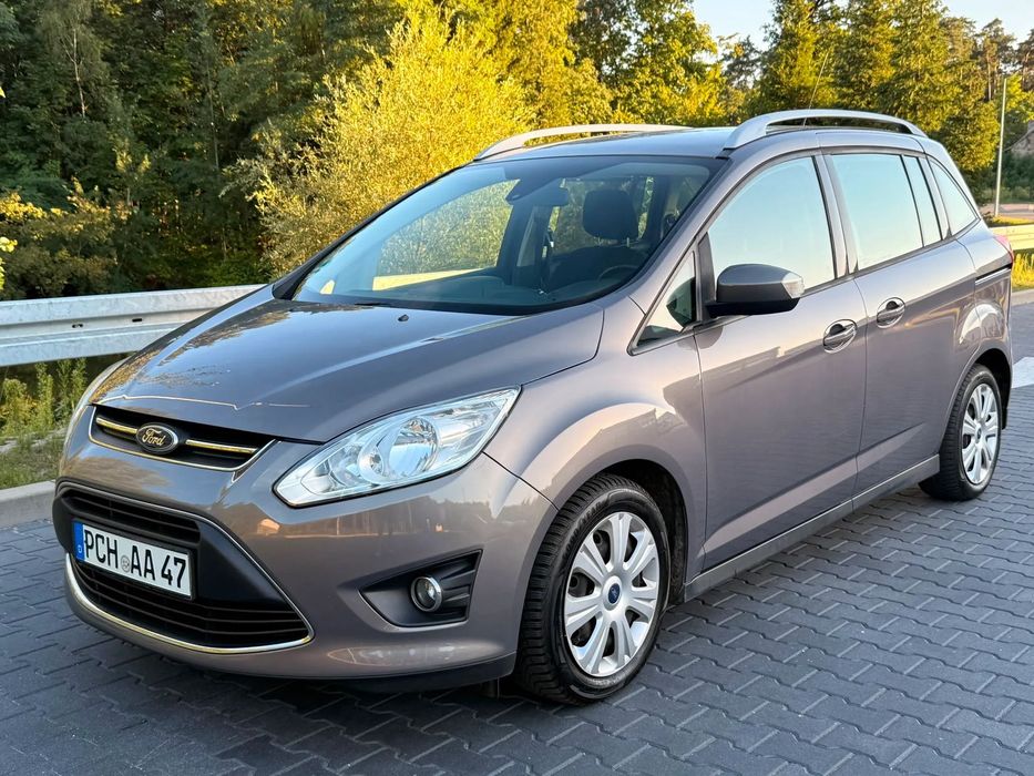 Ford Grand C-MAX 2015r. Benzyna IDEALNY STAN przebieg 164tys ! 1lakier, nowy TUV