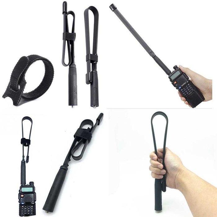 Рація Uv 5r радіостанція портативна + нагоя антена + мікрофон