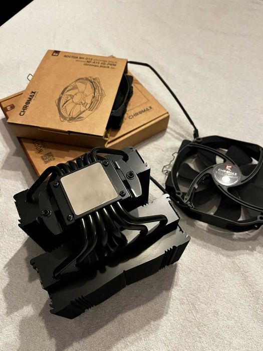 Noctua Chromax NH-D15 – Dissipador CPU Topo de Gama – Novo na Caixa