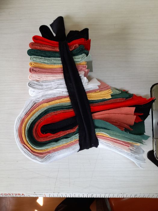 Lote rib 100% algodão 5×50