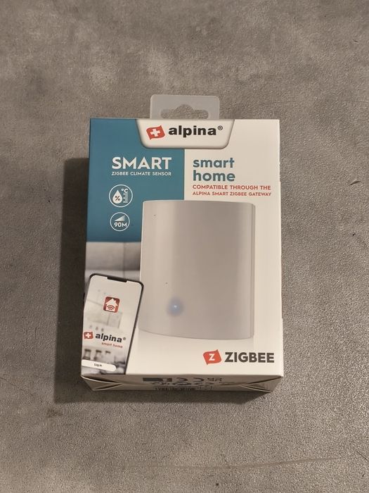 Inteligentny miernik, higrometr, termometr pokojowy ZIGBEE