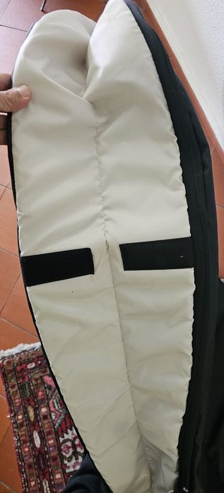 Capa Fcs 7'6 DAY FUN BOARD Black/Warm Grey + Leash Fcs