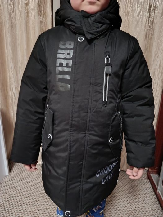 Куртка зимова на хлопчика р.122-128