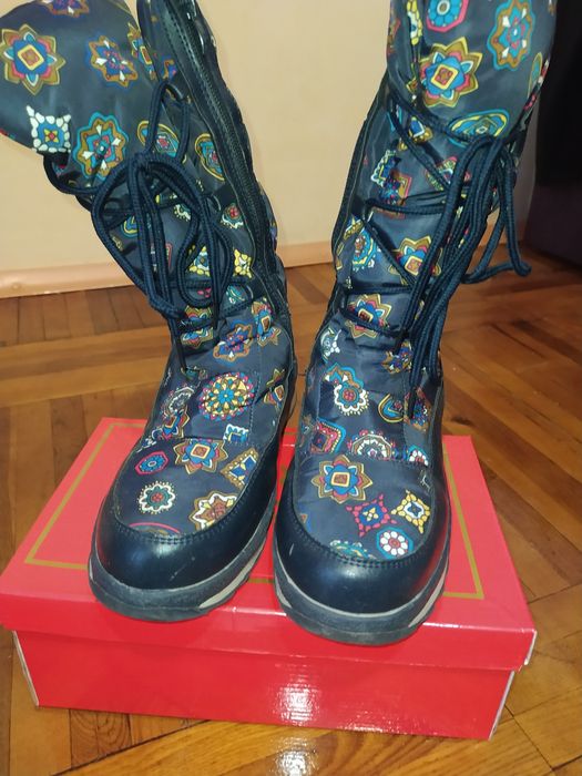 Сапоги зимние, р. 35,22см