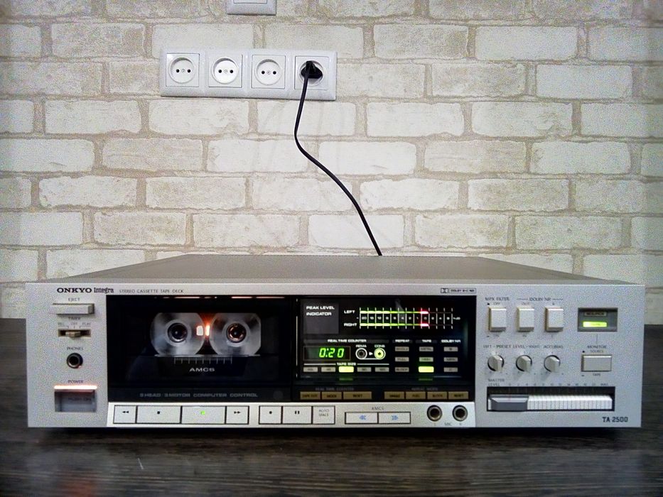 Onkyo Integra TA-2500 Stereo Cassette Tape Deck 1984-86