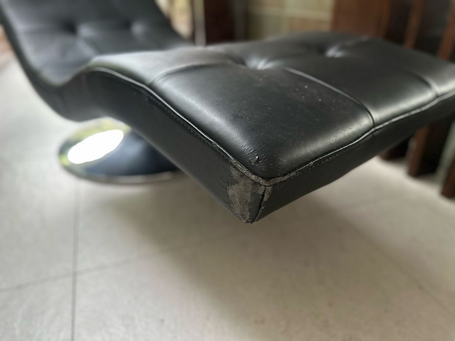 Cadeirão chaise longue rotativo