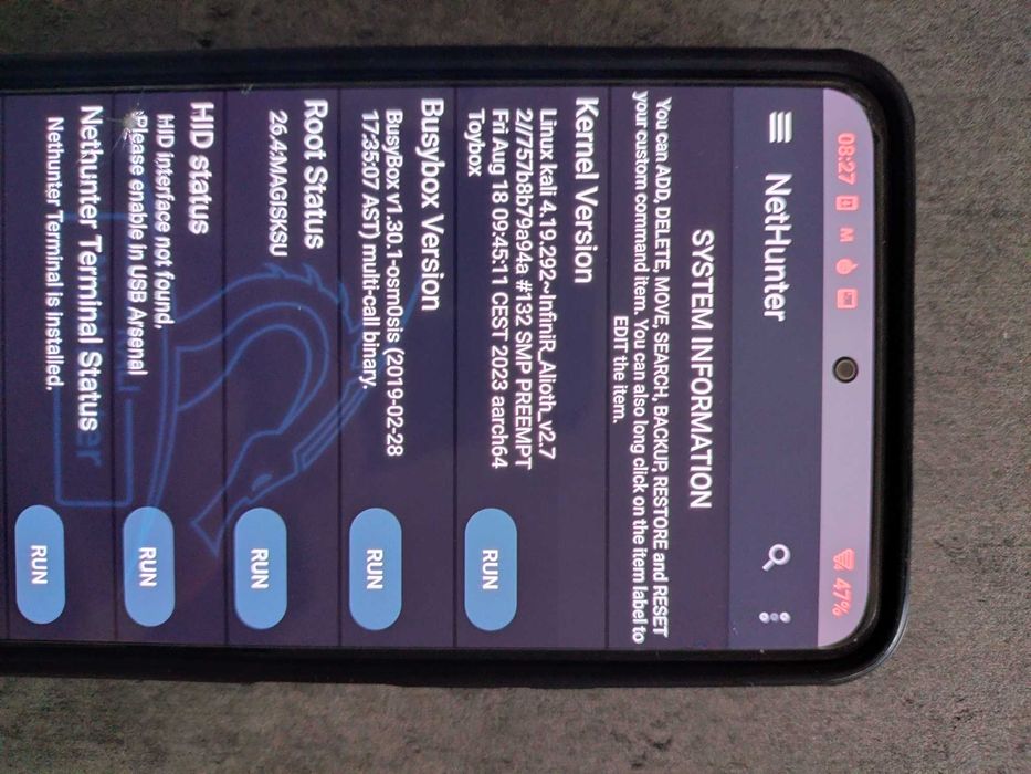 Xiaomi Poco F3 6/128 GB Kali Nethunter