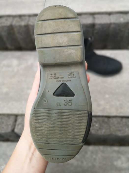 Buty do jazdy konnej, krótkie kalosze jeździeckie 35