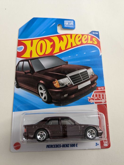 Mercedes Benz 500 E Red edition/Protektor. Hot Wheels