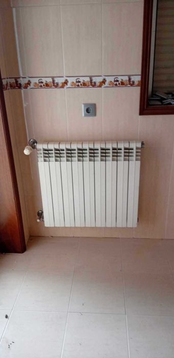 Caldeira Fagor ecoplus sistema de gás canalizado + radiadores mural