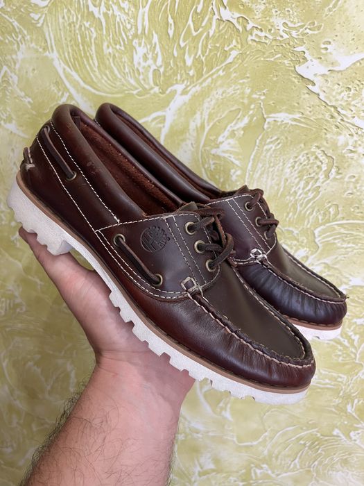 Жіночі мокасини топсайдери Timberland 41 р. (26 см.)