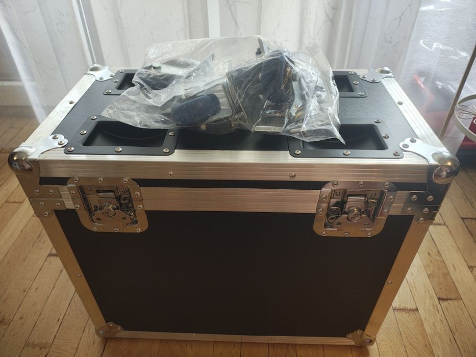 Flight Case skrzynia transportowa 62x34x51 cm na kółkach