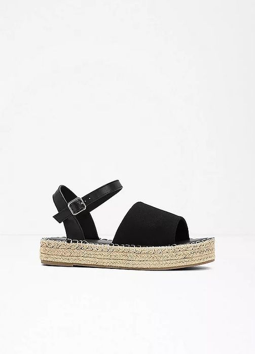 B.P.C sandały espadryle czarne 40.