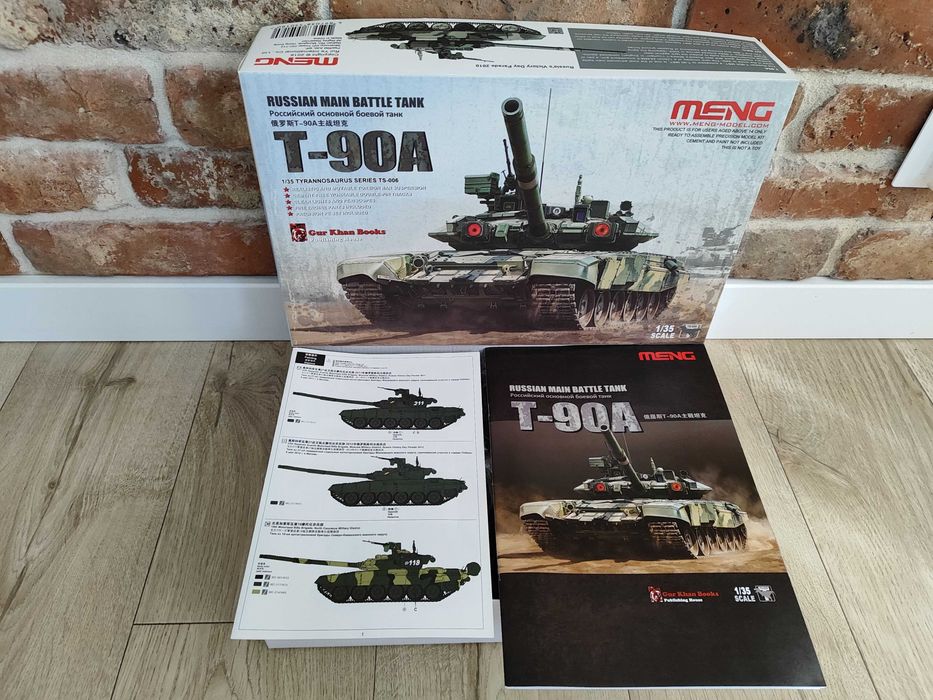 Model MENG TS006 1:35 Russian Main Battle Tank T-90A