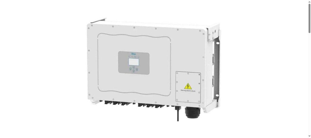 Мережевий інвертор Deye SUN-120K-G 120 кВт трифазний, 8 MPPT