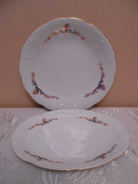 Большое фарфоровое блюдо, селедочница. Wawel Польша.