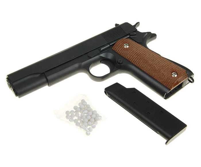 Дитячий якісний металевий пістолет Кольт 1911 Класичний Galaxy G13